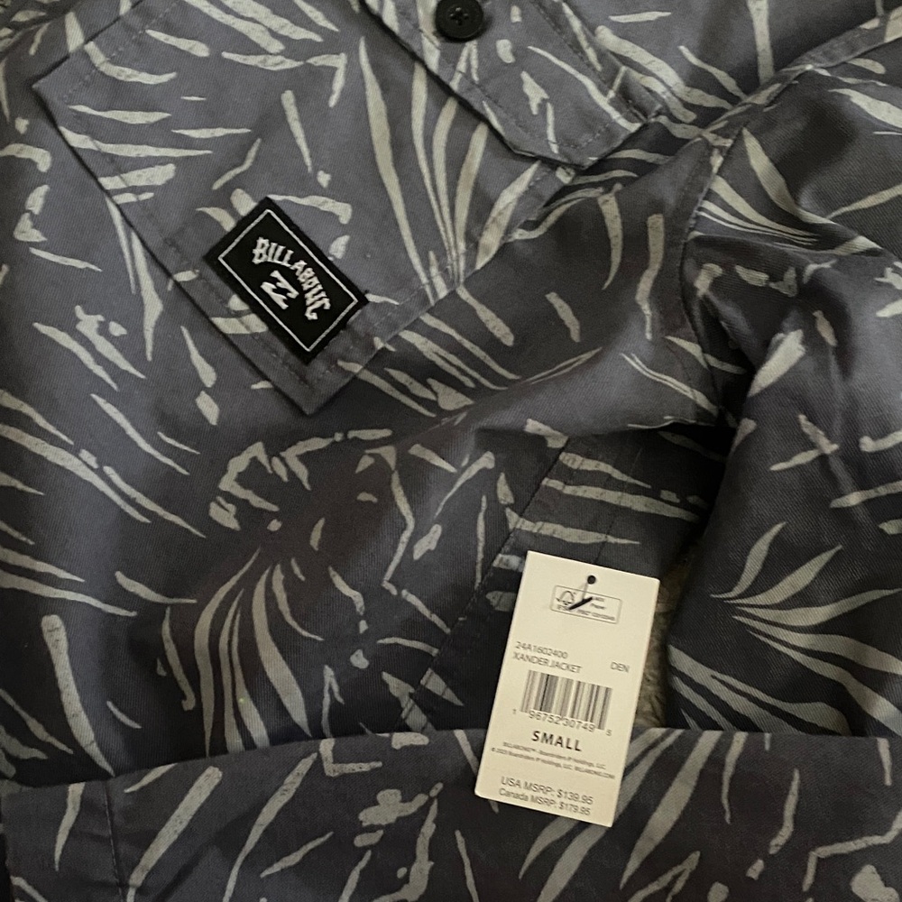 Billabong Men’s Patterned Jacket - Picture 2 of 6